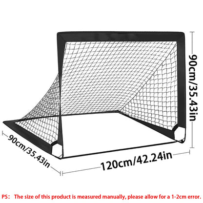 Pop-Up Football Goal Net – Garden Soccer Training Set for Kids with Carry Bag