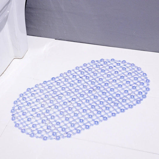 Non-Slip Bathroom Mat with Suction Cups – Anti-Slip Bath Rug & Massage Mat for Bathtub Safety