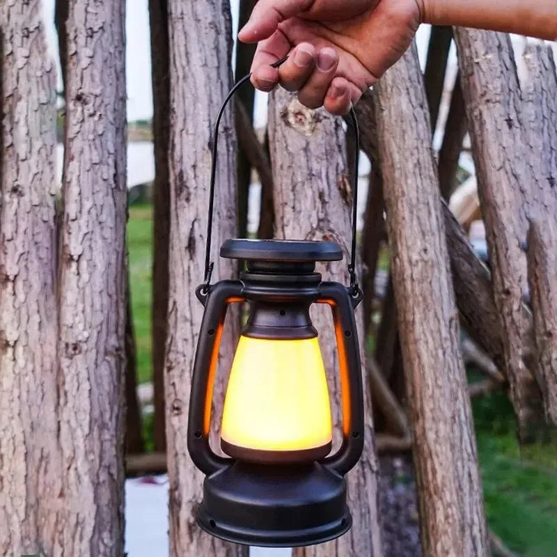 Retro Horse LED Desk Lamp – Decorative Camping Atmosphere Light