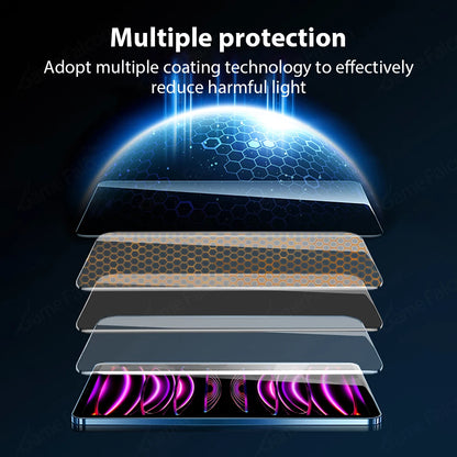Tempered Glass Screen Protector For Apple IPad Pro 12.9 11 9.7 10.2 10.9 Air 4 5 Mini 6 5th 6th 7th 8th 9th 10th Generation Film