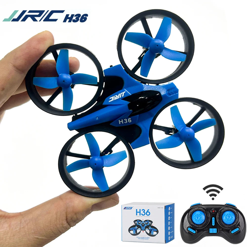 H36 Mini Drone – 6-Axis FPV RC Quadcopter with Headless Mode, 360° Flips & One-Key Return – Kids’ Remote Control Helicopter Toy