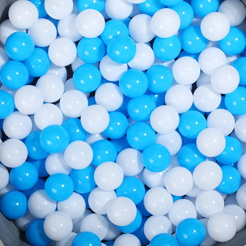 50pcs Colorful Love Star Ocean Balls – Eco-Friendly Plastic Balls for Baby Play Pits & Pools