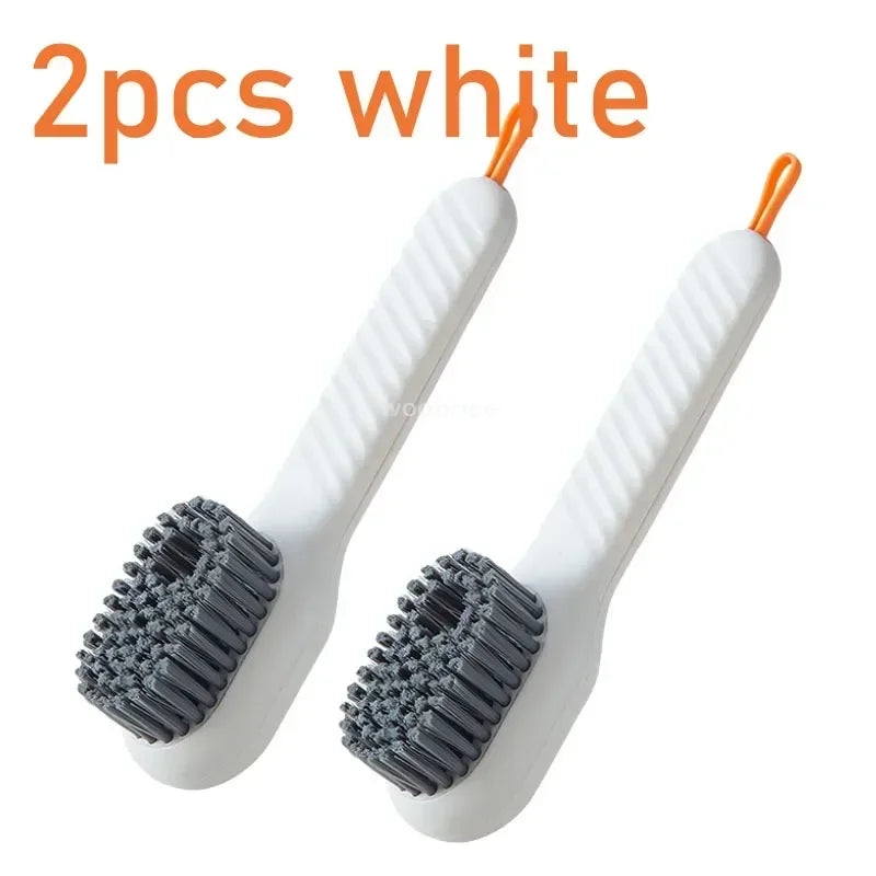 Multi-Function Automatic Spot Shoe Brush – Soft Bristle Handheld Cleaner with Liquid Dispenser
