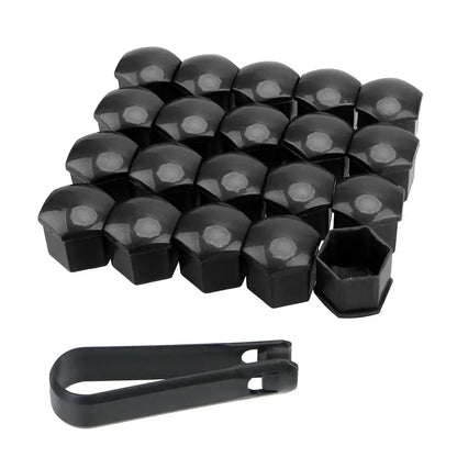 20PCS /21/19/17mm Car Wheel Nut Caps Protection Covers Caps Anti-Rust Auto Hub Screw Cover Car Tyre Nut Bolt Exterior Decoration