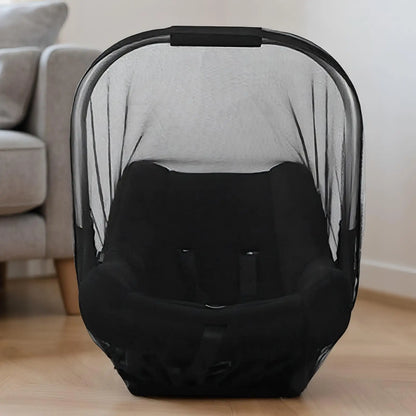 Fly Net For Baby Fly Netting For Stroller Baby Fine Mesh Elastic Barrier With Storage Bag For Cradles Bassinets Car Seats Urban