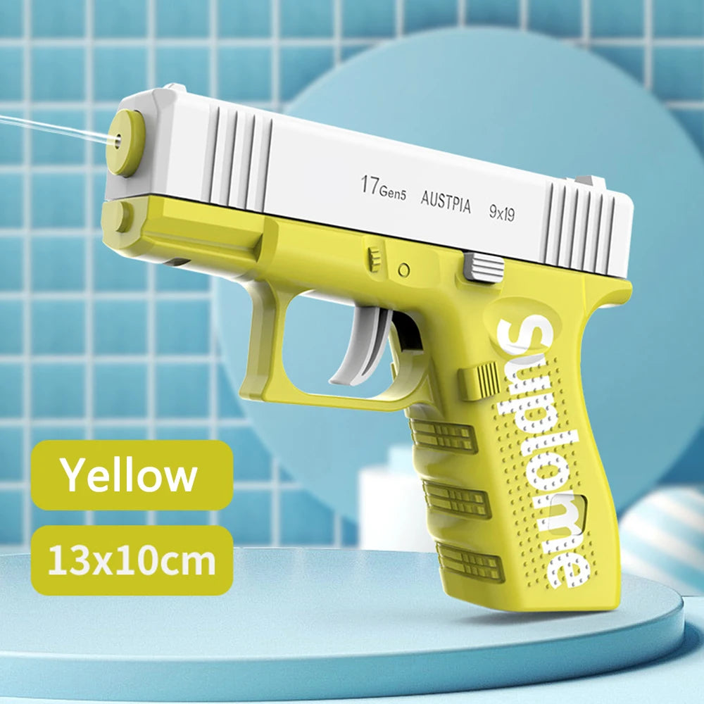Summer Mini Water Gun Non Electric Pistol High-pressure Full Automatic Shooting Water Beach Toy Gun For Children Boy Girl Adults