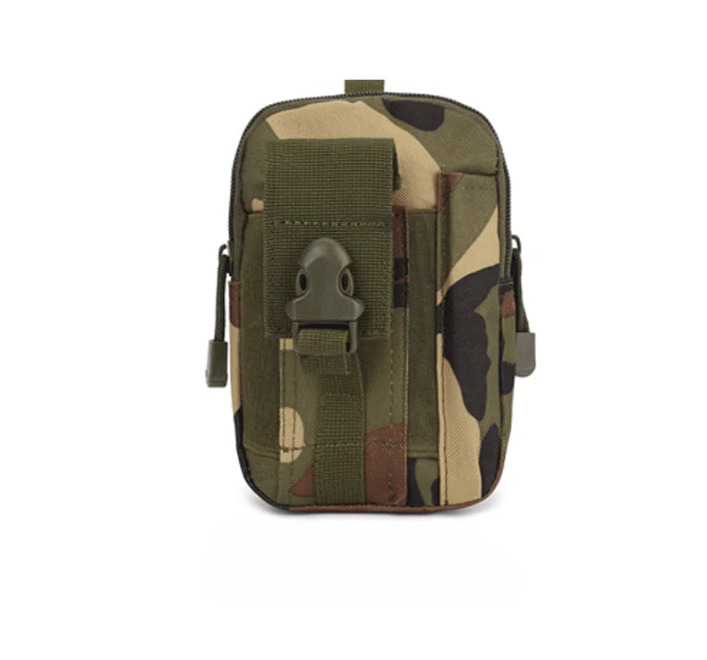 Multipurpose Molle Tactical Waist Bag – Outdoor Belt Pouch with Phone Case & EDC Organizer