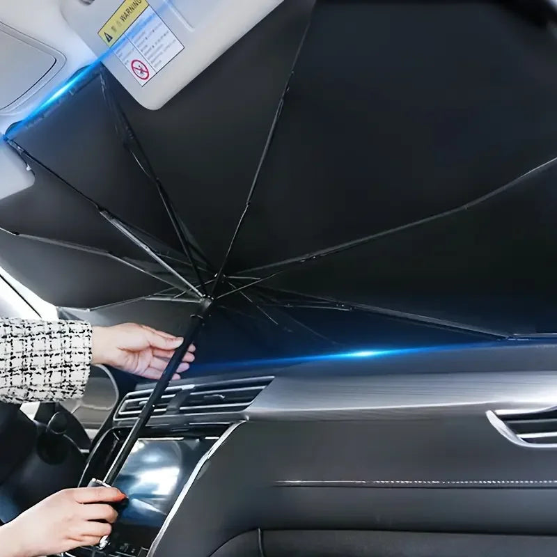 Universal Car Window Sunshade – Side & Front Windshield Heat Insulation & Sun Protection Cover