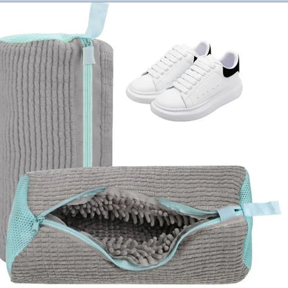 Durable Shoe Washing Machine Bag or brush for All Shoe Types,Ideal for Sneakers and Casual Shoes,Laundry Wash Bag
