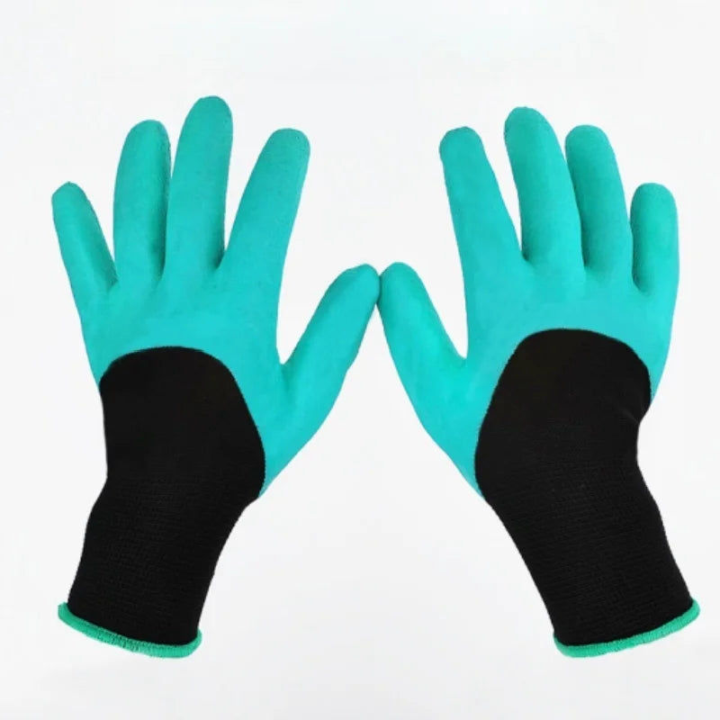 Breathable Garden Gloves with Claws – Puncture-Resistant Digging & Planting Gloves