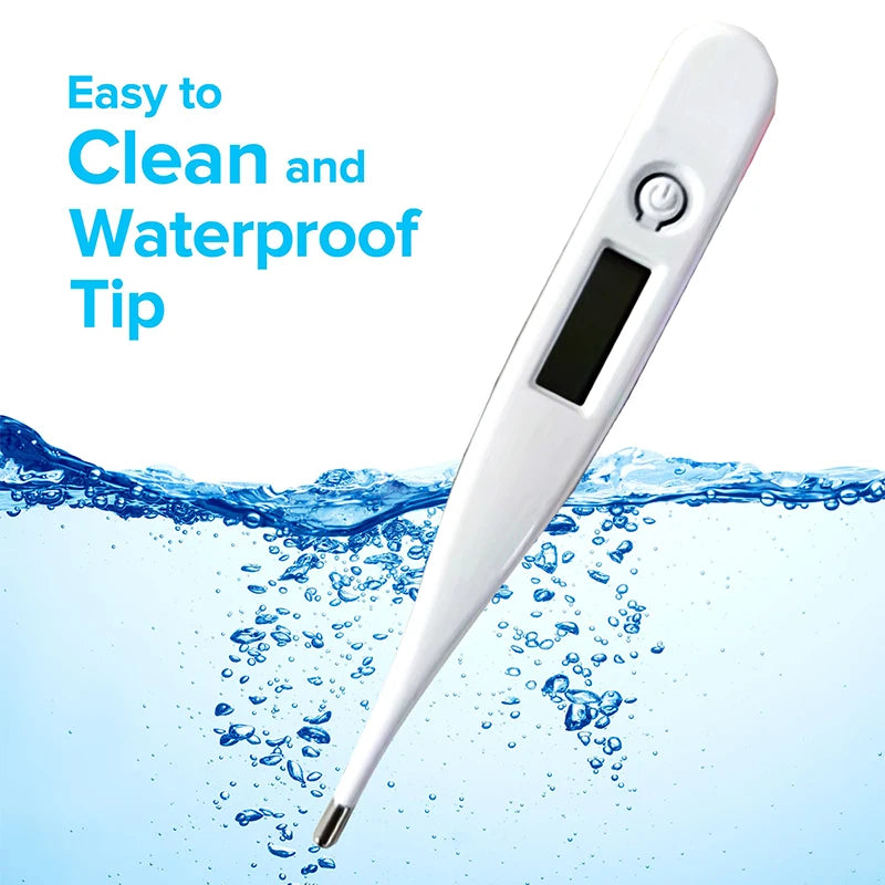 Digital Household Thermometer & Pulse Oximeter – Medical Ear Thermometer for Babies and Adults, Fever & Pulse Monitoring