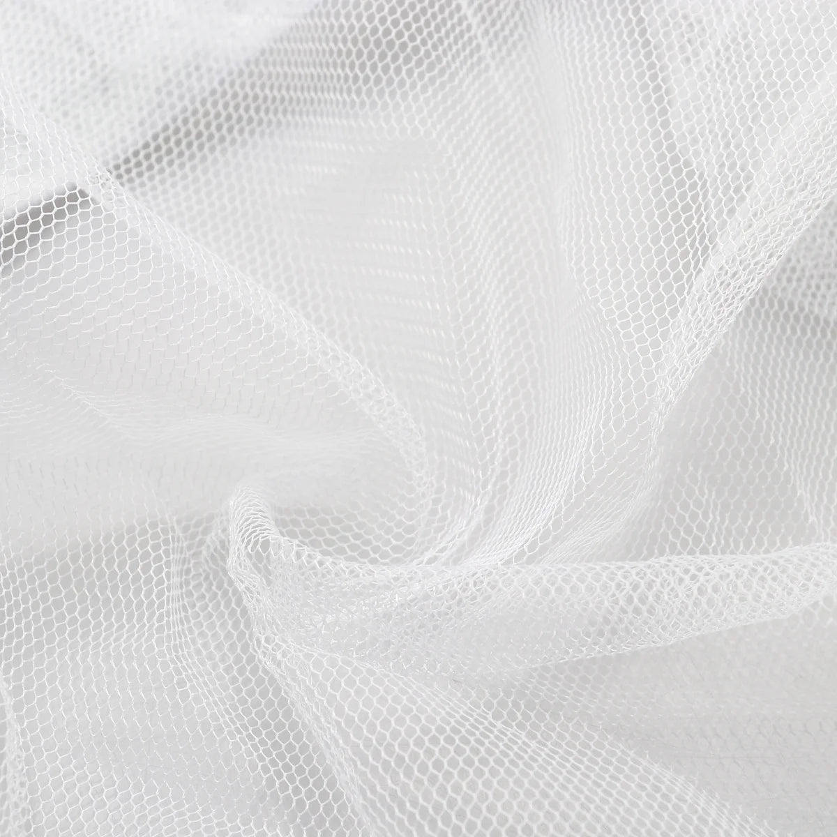Baby Mosquito Net Stroller Mesh Cover Elastic Edge Fits Most Prams Car Seats Cradles White Protective Bug Net Cradle Mesh