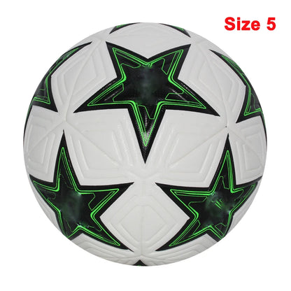 Standard Soccer Ball – Size 4 & 5 Seamless PU Football for Outdoor Sports & Training