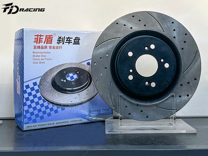 High quality Economical Car accessories brake discs automotive brake rotors for Audi  S6 S7 S8 SQ2 SQ5 Sportback SQ7 SQ8