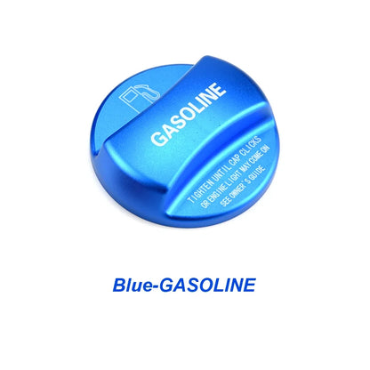 Red Blue Car Gasoline Petro Diesel Fuel Tank Decoration Oil Filler Cover Cap Trim Universal for BMW 1 2 3 4 5 7 Series Car Acces