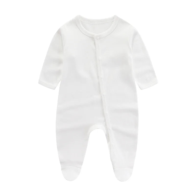 Newborn Girl Romper 2023 – Autumn Winter Soft Cotton Infant Onepiece for 0-9 Months