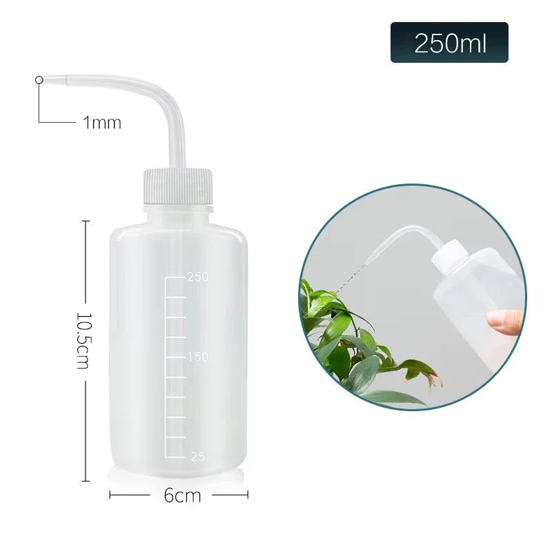 Squeeze Watering Bottles – 150/250/500mL Beak Kettle for Succulents, Flowers & Tattoo Use