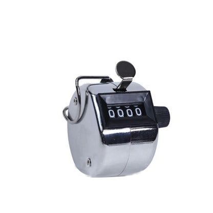 4-Digit Hand Tally Counter – Manual Clicker for Soccer, Golf & Event Tracking