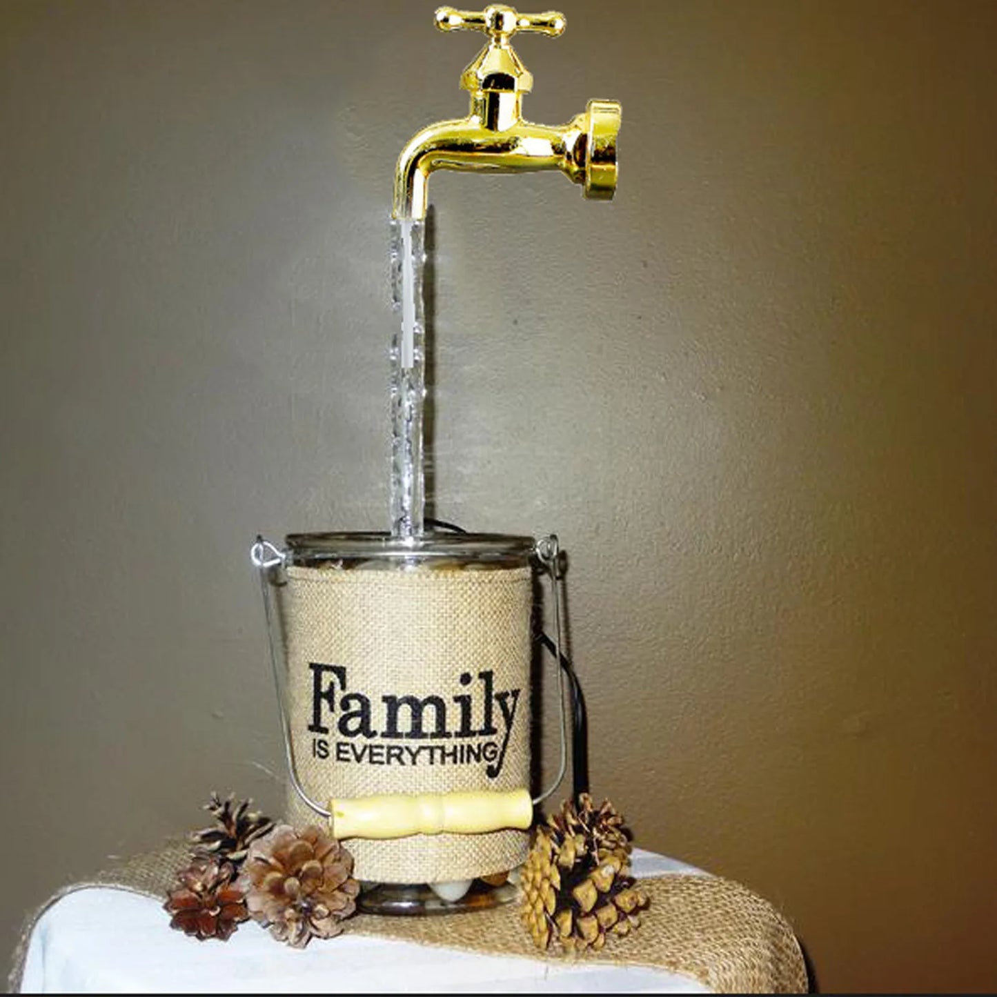Invisible Floating Faucet Fountain – Novelty Garden Water Feature