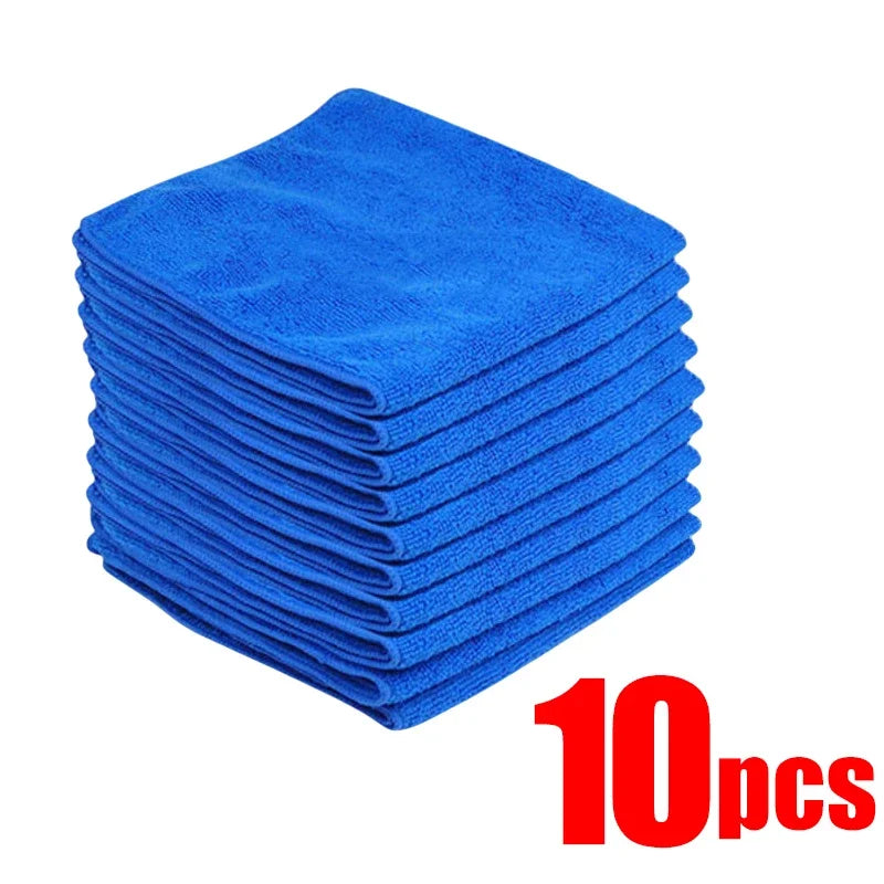 Microfiber Car & Home Cleaning Towels – Ultra-Absorbent Drying Cloths for Auto Detailing & Household Use