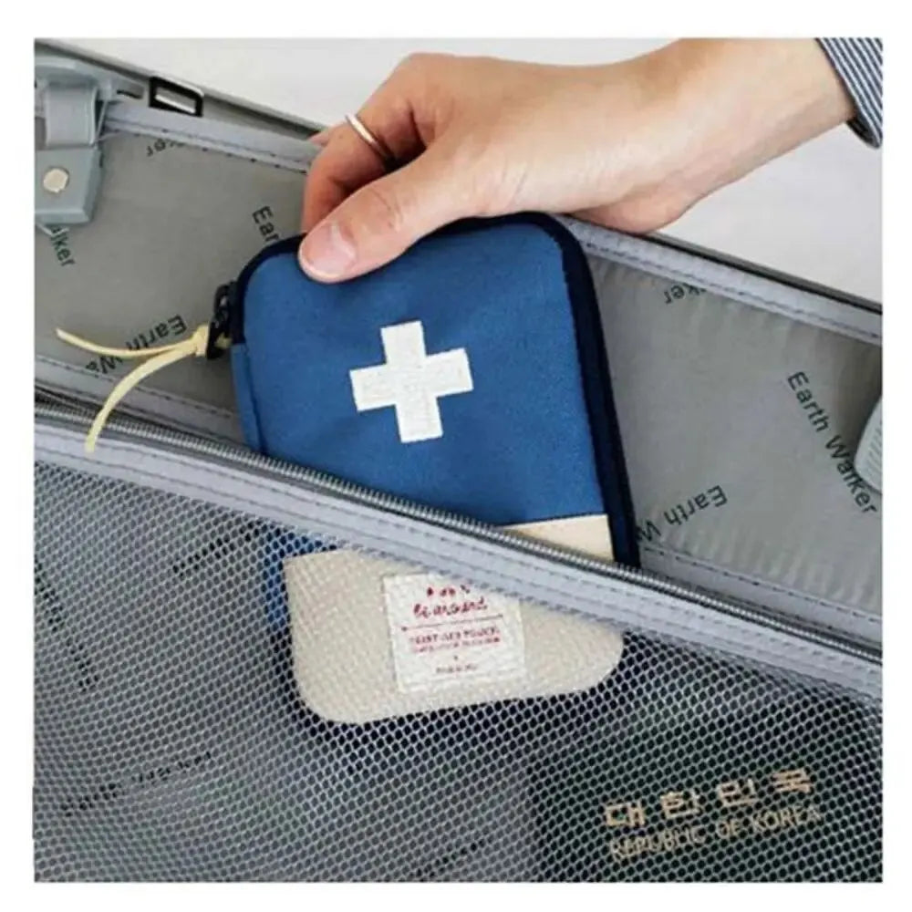 Mini First Aid Storage Kit – Portable Medicine Organizer Box for Travel, Home & Outdoor Use