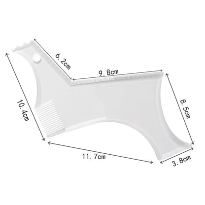 Beard Shaping Comb – All-in-One Beard Styling Template for Men