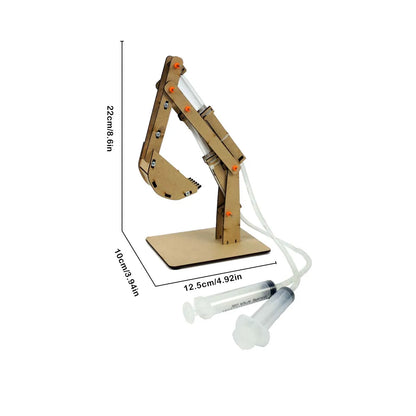 DIY Wooden STEM Science Experiment Kit – 3D Puzzle & Assembly Set for Kids