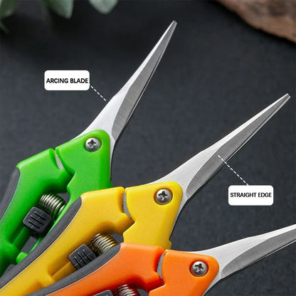 Garden Secateurs Bonsai Shears – Ergonomic Pruning Tool for Fruit Picking, Weeding & Household Potted Plants