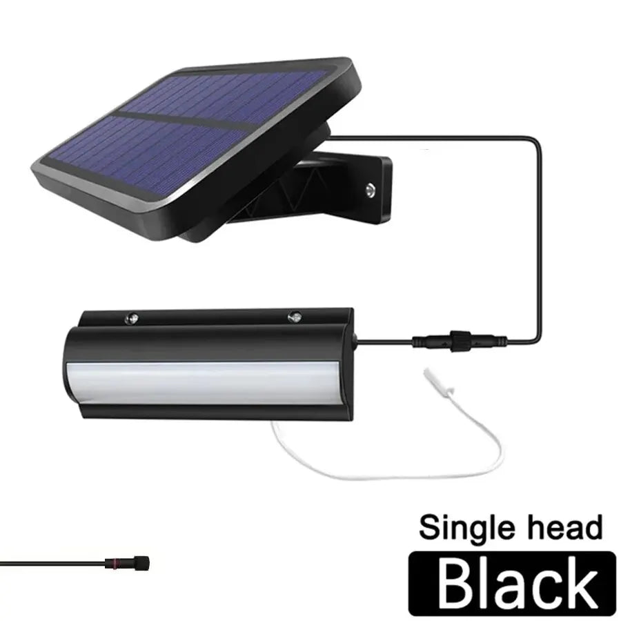 Solar Lights Indoor Outdoor Solar Shed Light With Pull Wire Switch Solar Pendant Light for Patio Porch Barn Farm House With Line