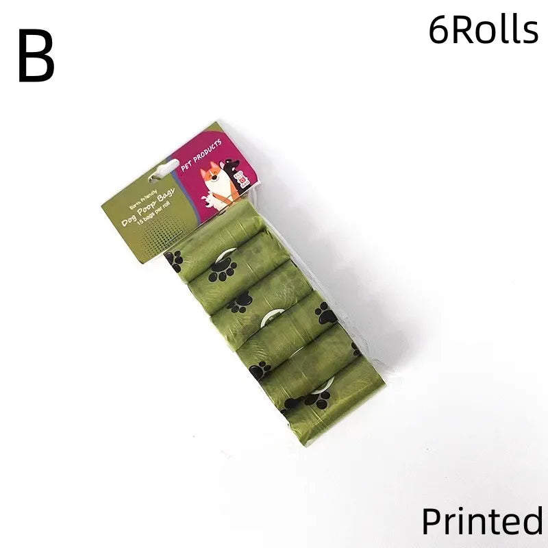 Biodegradable Dog Poop Bags – Eco-Friendly Scented Waste Bags with Dispenser