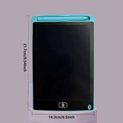 Multi-Size LCD Writing Tablet for Kids 6.5/8.5/10/12 Inch- Reusable Drawing Board, Eye Protection, Lock & Erase Educational Gift