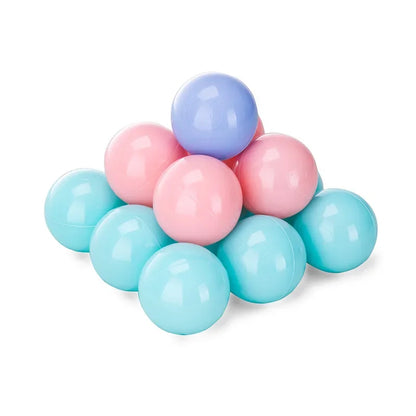 50pcs Colorful Love Star Ocean Balls – Eco-Friendly Plastic Balls for Baby Play Pits & Pools
