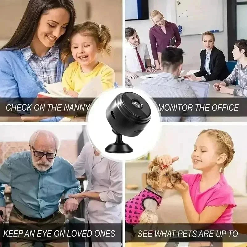 Wireless WiFi Camera A9 Mini Video Recorder Camera Security Monitoring Camera Intelligent Home Security For Infants