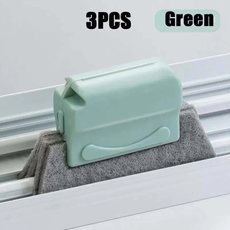 Window Groove Cleaning Cloth Kitchen cleaning Window Cleaning Brush Windows Slot Cleaner Brush Clean Window Slot Clean Tool
