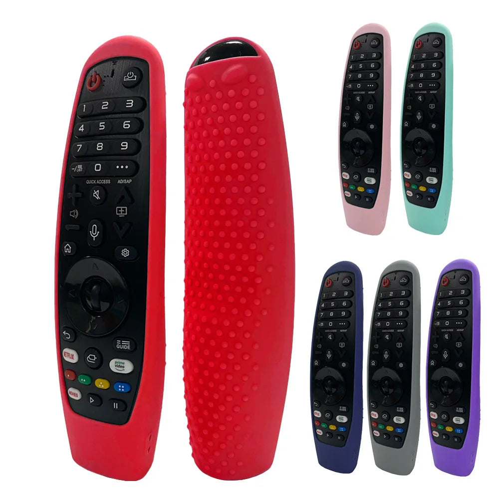MRSVI Magic Remote Control Silicone Cover – Protective Case for LG Smart TV Remotes (MR600, MR650, MR20GA, etc.)