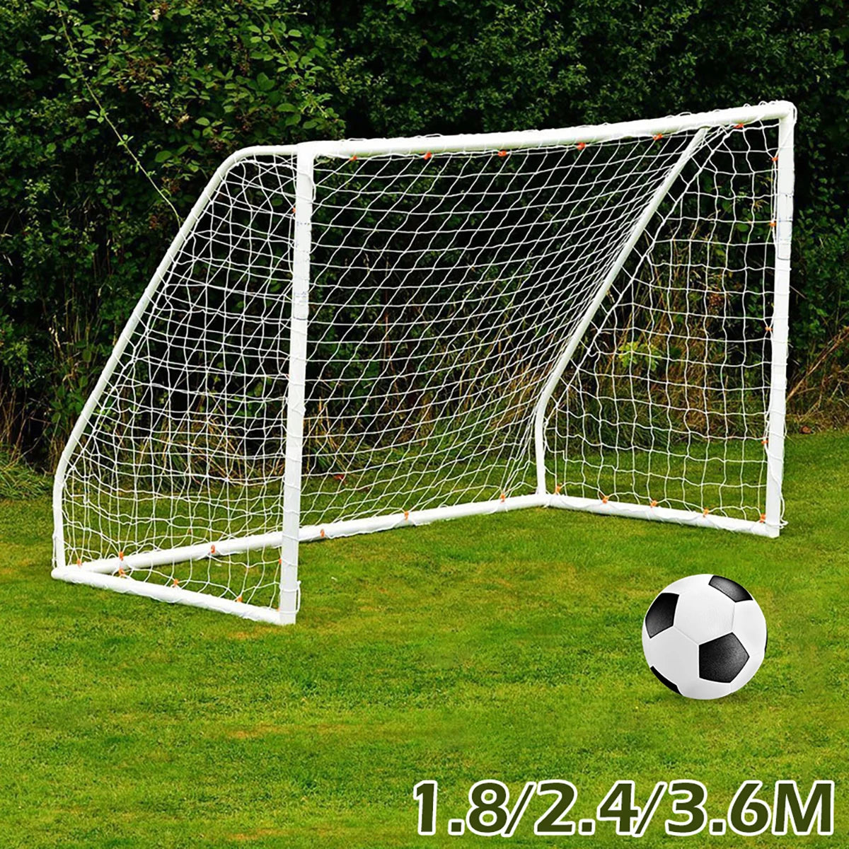 Full-Size Football Net – Soccer Goal Post Net for Junior Sports Training (1.8M–3.6M Options)