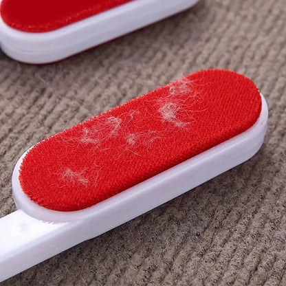 Self-Cleaning Lint Sticking Roller – 2-Sided Dedusting Brush & Pet Hair Remover for Sofa, Carpet & Clothes