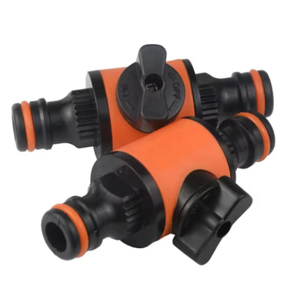 New 1PC/2PCS Garden Hose Shut Off Valve Tap Adapter Quick Joint Garden Sprays Sprinklers for Watering the Garden
