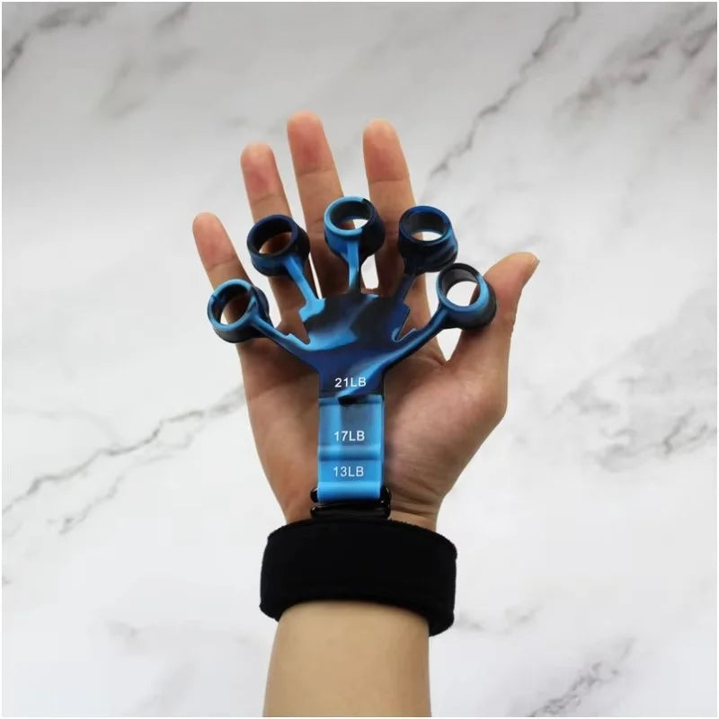 Finger Strength Recovery Trainer New Silicone 5 Finger Wrist Stretcher Flexion Extension Vein Trainer Durable silicone