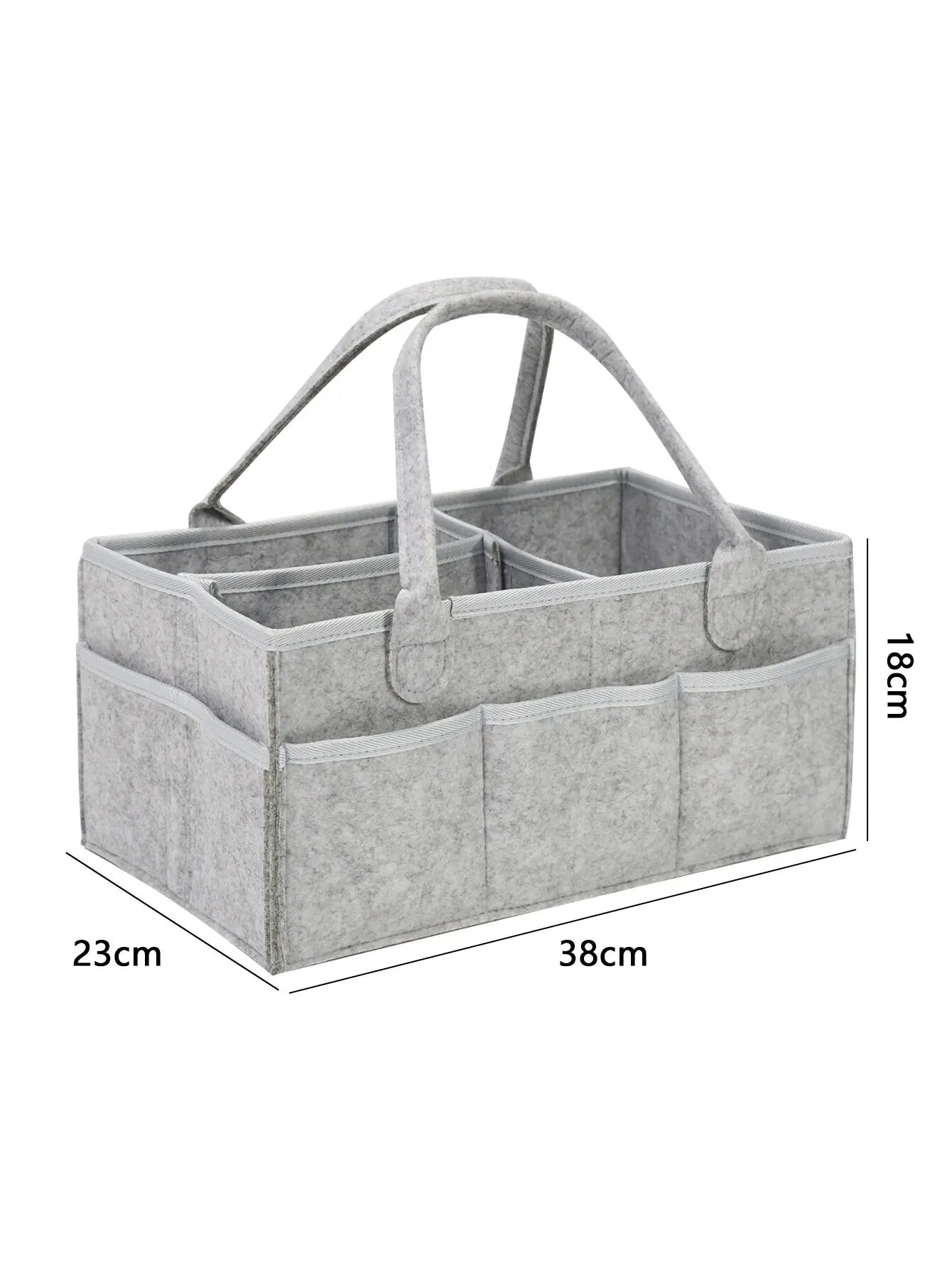 Baby Stroller Organizer Tote Bag – Foldable Portable Diaper Storage with Hanging Design for Moms