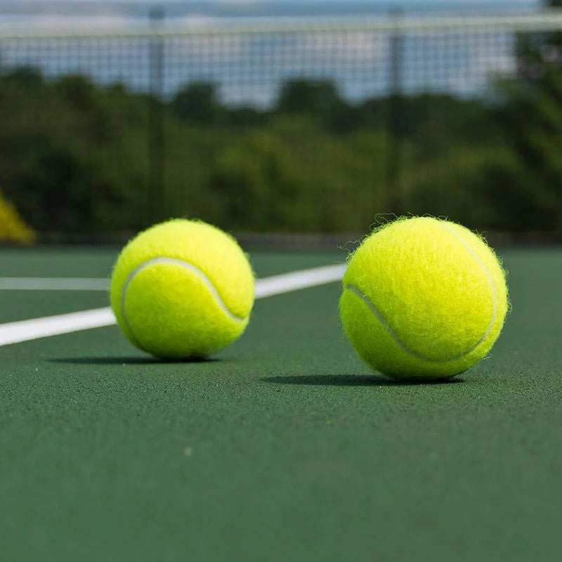 Advanced Training Tennis Balls – 3PCS Durable & Highly Elastic Rubber Balls for Beginners