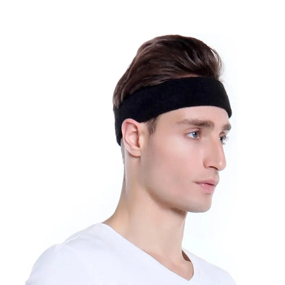 3pcs Sports Headbands – Sweatproof Moisture-Wicking Bands for Tennis, Basketball, Running & Gym