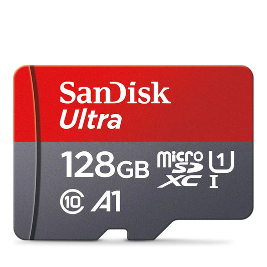 100% Original SanDisk Micro tf Card 256GB 128GB 64GB 32GB A1 Class 10 Memory Card UHS-1 TF Flash Card for Samrtphone/PC