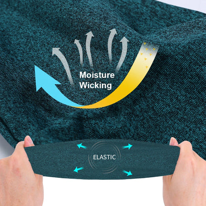 Fashion Sweatband Sport Headband – Elastic Hairband for Running, Fitness, Yoga & More