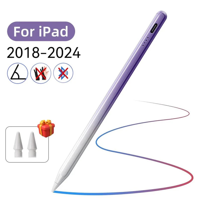 For Apple Pencil Palm Rejection Power Display Ipad Pencil Pen For iPad Accessories 2022 2021 2020 2019 2018 Pro Air Mini Stylus