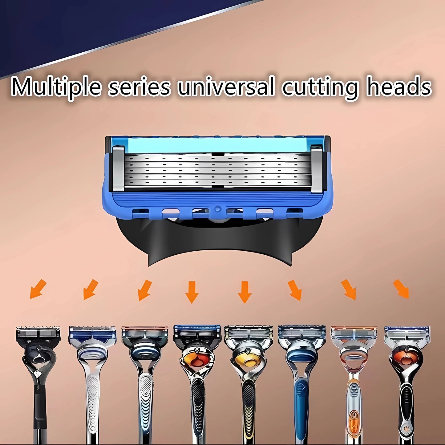 1pc Barber Fading Comb – Heat-Resistant Flat Top Styling Tool for Men