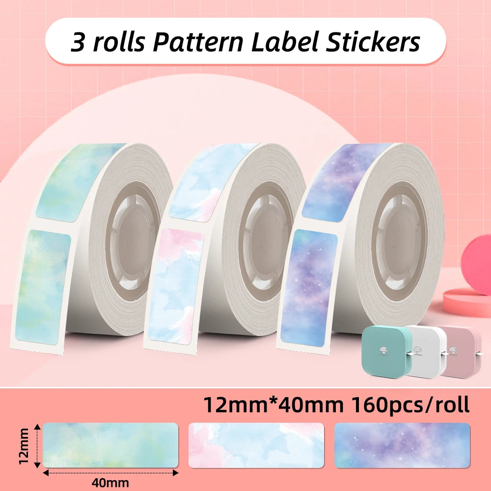 Zodzi Q30 Label Printer Mini Printer Pocket Thermal Label Maker Wireless Sticker Pocket Portable Printer Various Label Paper