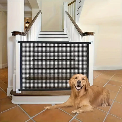 Dog Fence Netting Barrier – Foldable Breathable Mesh Pet & Baby Safety Fence