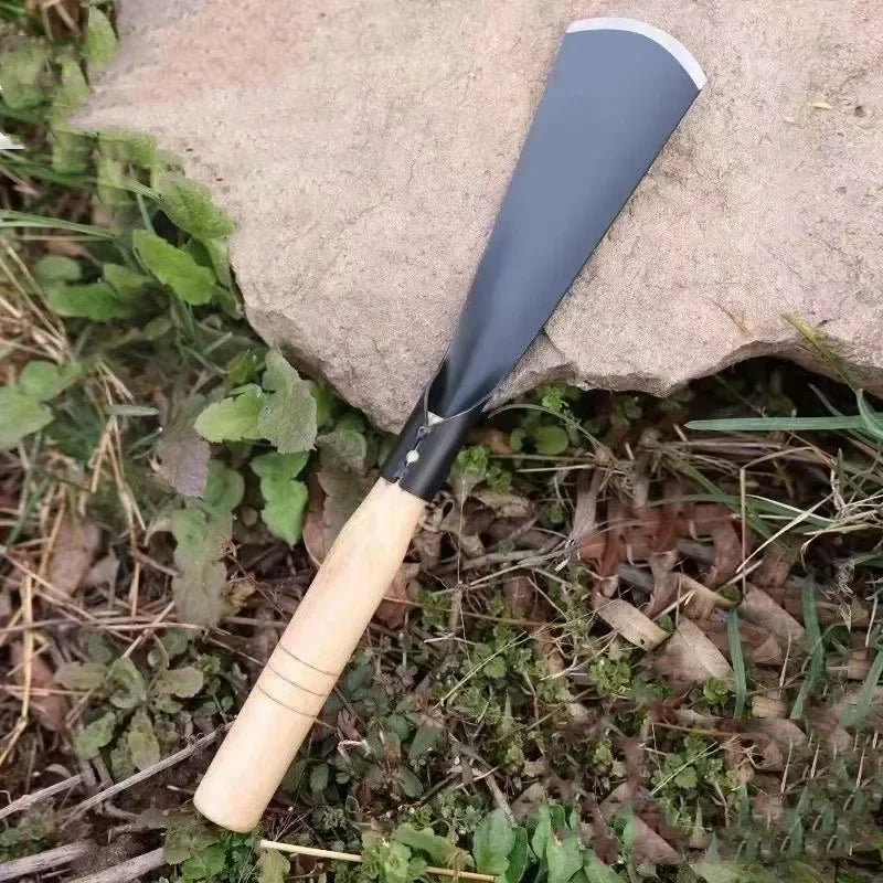 Multifunctional Garden Iron Hoe Shovel – Thickened Tool for Digging Wild Vegetables, Sea Plants & Flower Beds