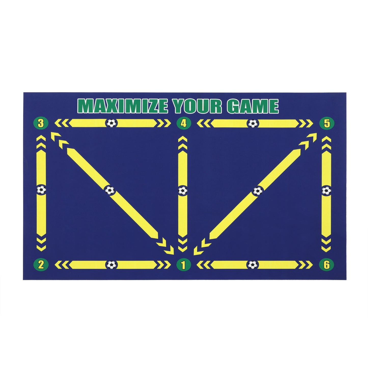 Thick Soccer Training Mat – 60x90cm Durable Non-Slip Foldable Mat for Indoor & Outdoor Use